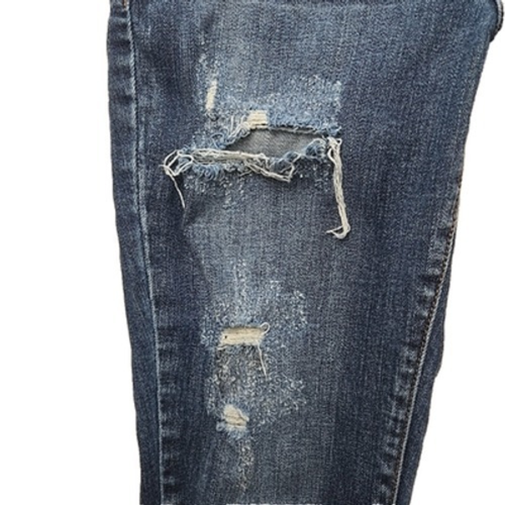 KanCan Size 26 Women's Destroyed Denim Skinny Jeans (30.5" Inseam) - Picture 4 of 8
